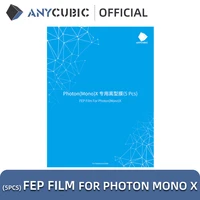 anycubic 5pcslots fep film for photon mono x resin 3d printer 260x175mm slalcd fep sheets 0 1 0 15mm fep film for 3d printer