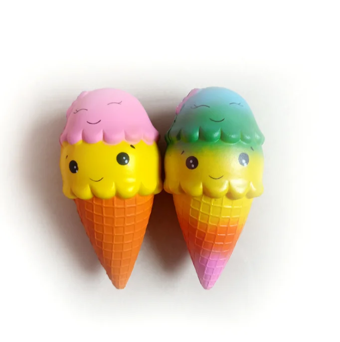 Сжимаемый милый мороженое медленно восстанавливающие форму приколы розыгрыши