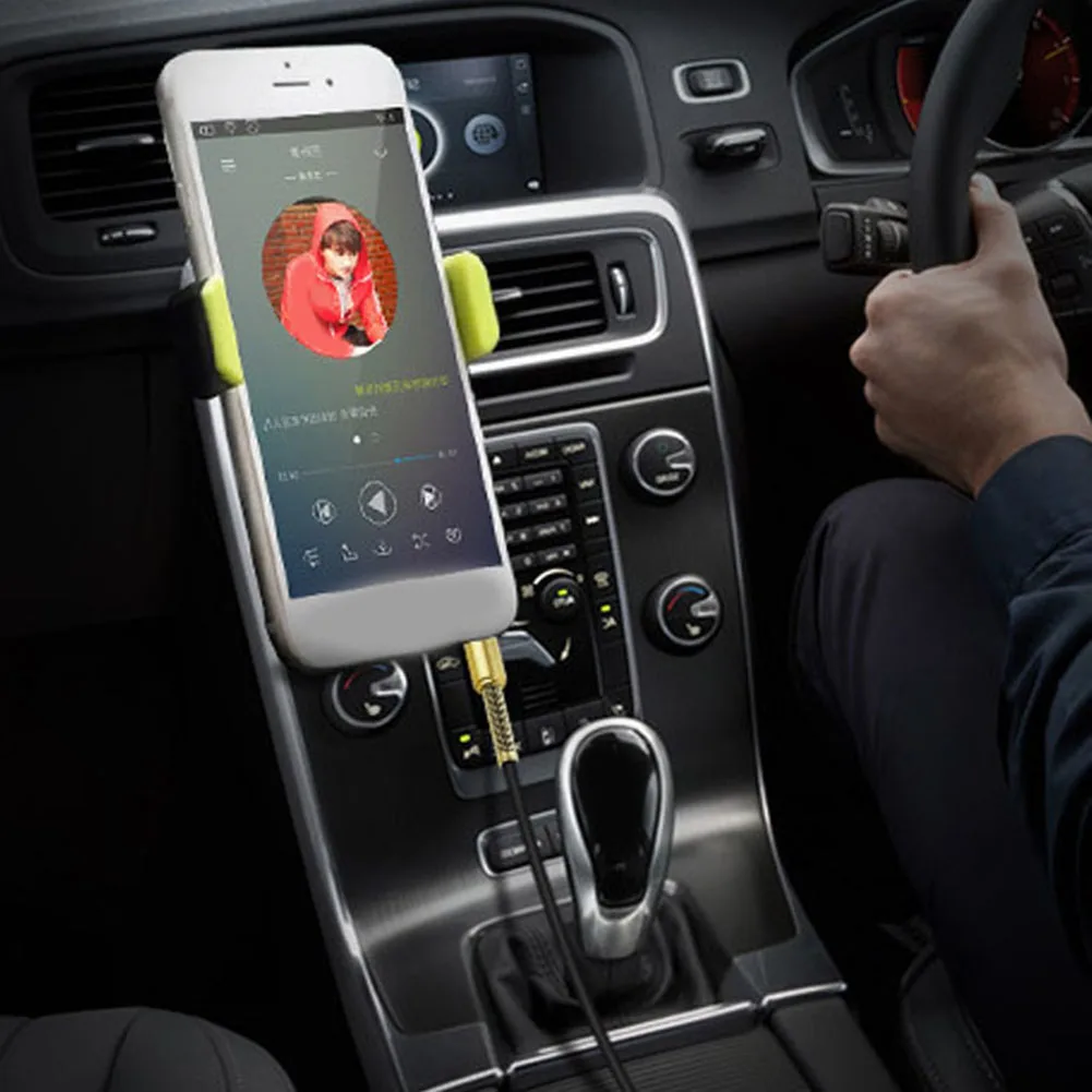 3 5 мм Штекерный AUX прямой пружинный кабель аудио адаптер Шнур для автомобильного