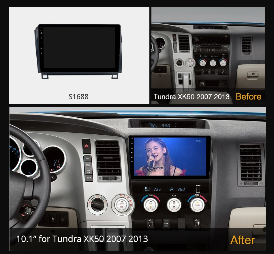 k7 ownice 6g ram 128g rom android 10 0 car radio setero for toyota tundra xk50 2007 2013 auto audio 360 panorama optical 5g wifi free global shipping