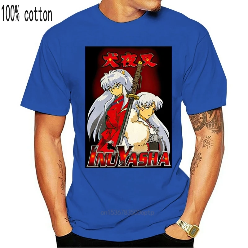 2005 футболка Inuyasha с аниме Sz S маленькая новая бирками черная уличная одежда Vtg