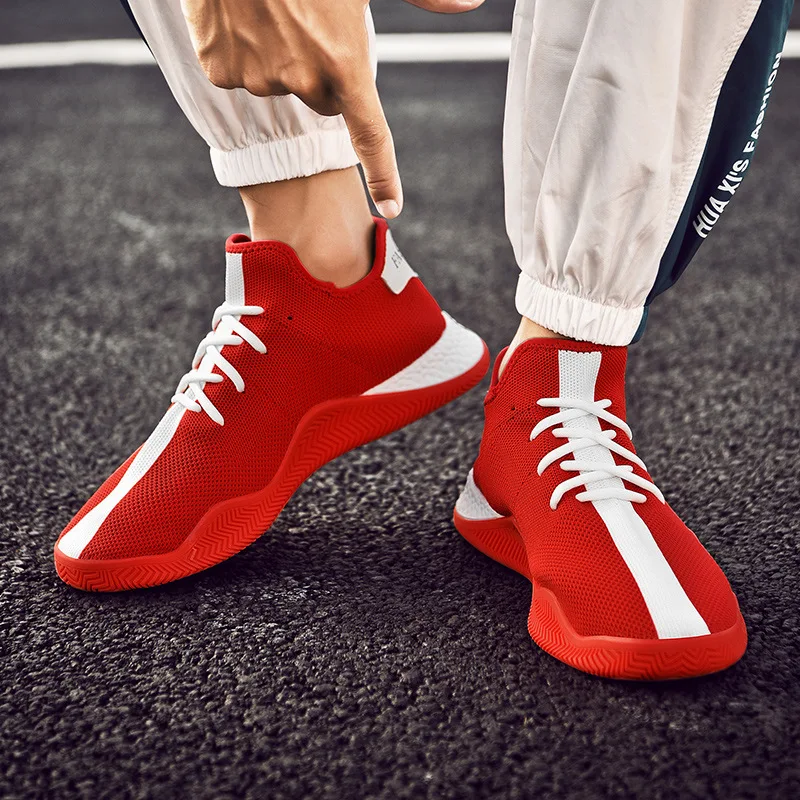 Кроссовки мужские дышащие без шнуровки повседневная нескользящая обувь черные