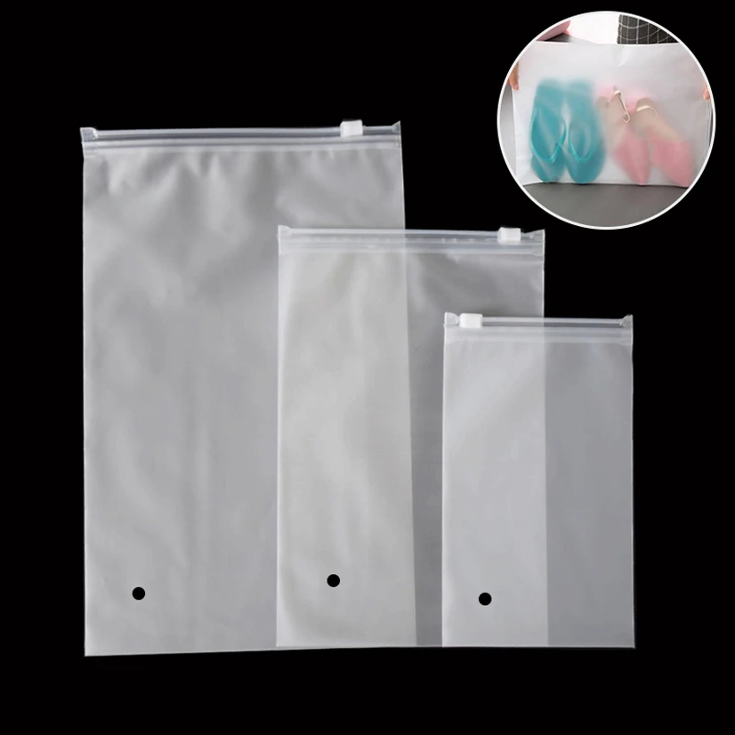

Matte Ziplock Bag Women's Bags Cheap Packaging Bags Travel Storage Organizer Suitcase Shoe Organizer Dust Covers