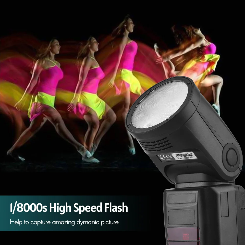 Универсальная беспроводная TTL-Вспышка Speedlite для камеры 2 4G Master/ Slave Speedlight с