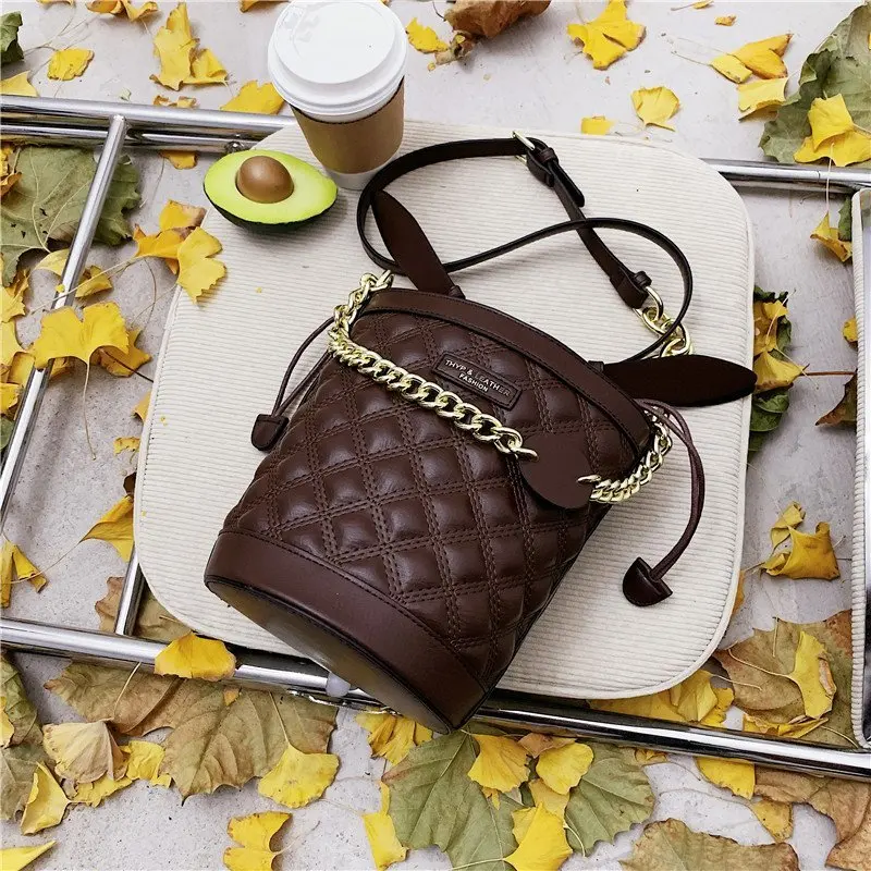 

2021 new summer fashion casual luxury ladies bags and shoulder bags are suitable for multi-functional bucket bag messenger bags