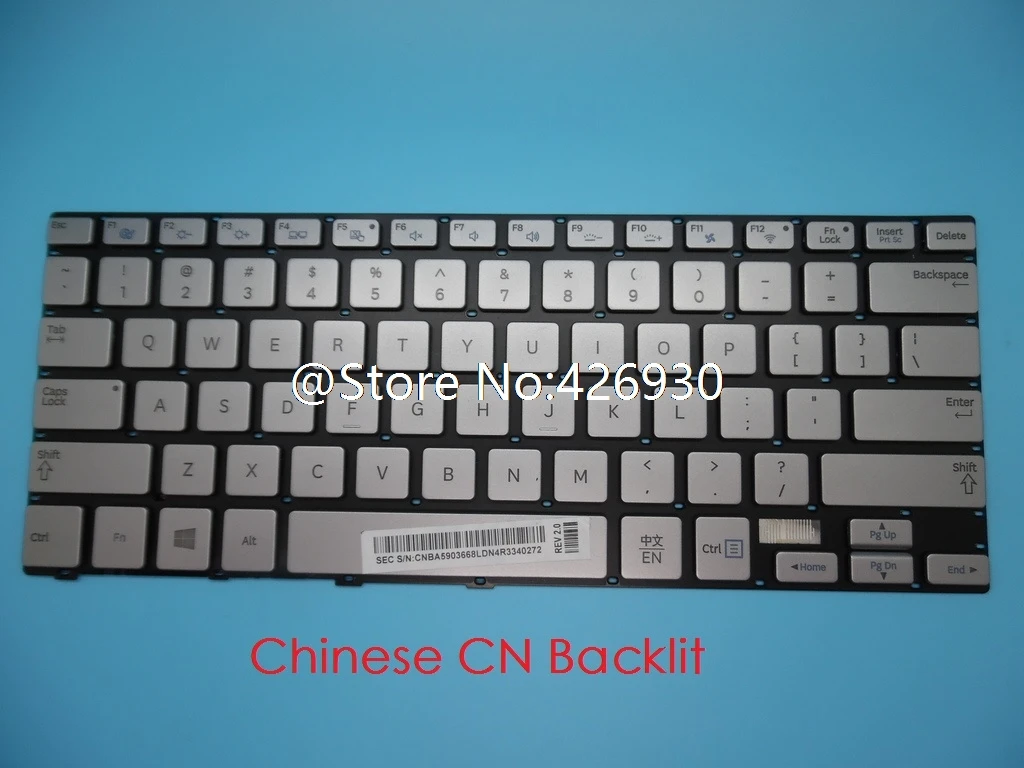 Клавиатура для ноутбука Samsung NP730U3E NP740U3E 730U3E 740U3E английский Американский Северный