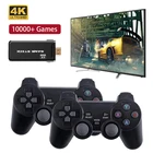 Беспроводная игровая консоль ACEPRIL, 4K HD дисплей, ТВ проектор, монитор, Классическая Ретро 10000 игр, двойной контроллер