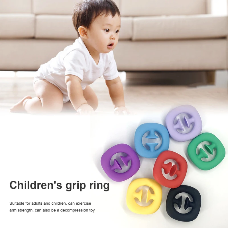 

Z40 Finger Hand Grip Stress Reliever Toy Adult Child Fidget Toys Finger Expander Exercise Grip Stress Relief Toy Fidget Toy