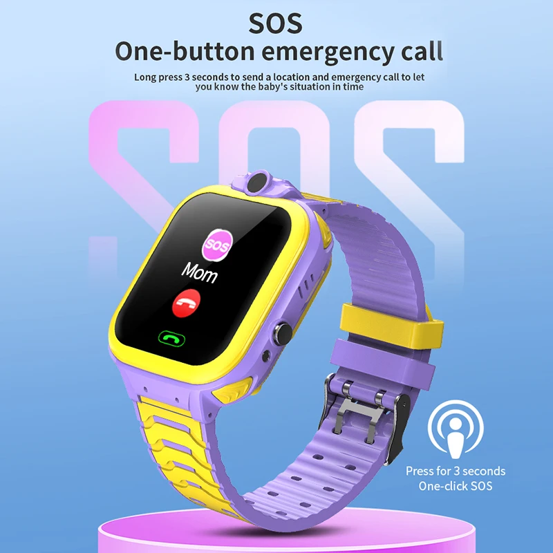 Умные часы для детей с защитой от потери умные детские sim картой детей|Смарт-часы|
