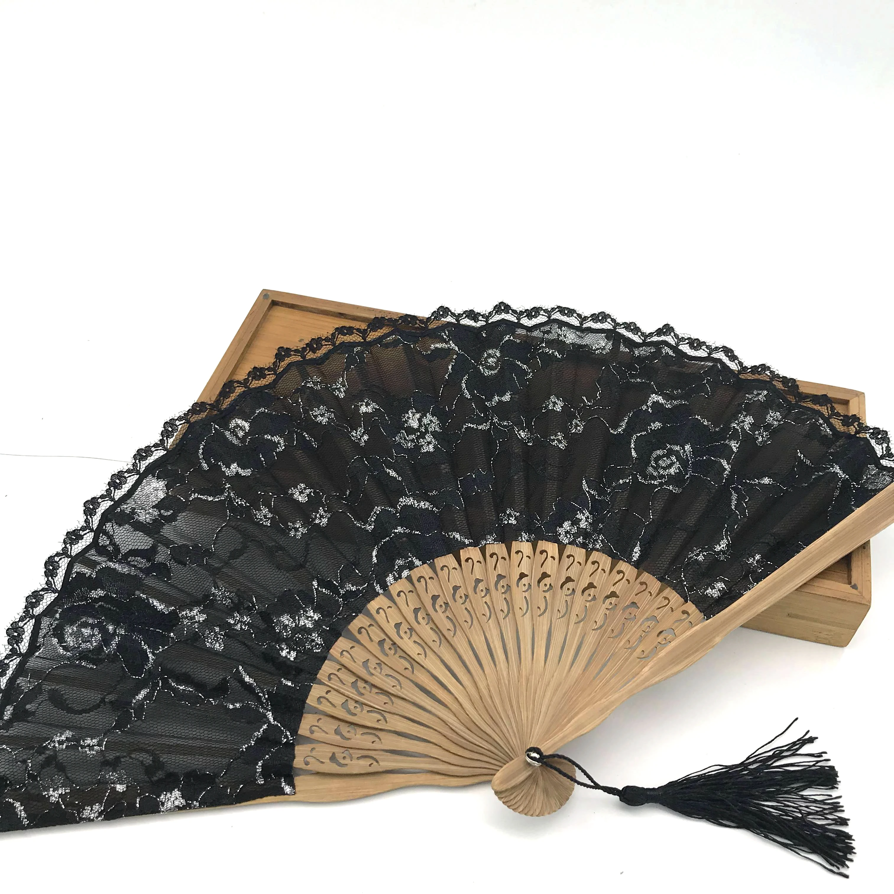 Декоративные бамбуковые вееры в китайском стиле шелковые складные для танцев