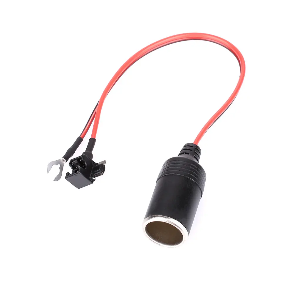 Vehemo DC 12V адаптер питания Автозапчасти прикуриватель Сиденья Универсальный