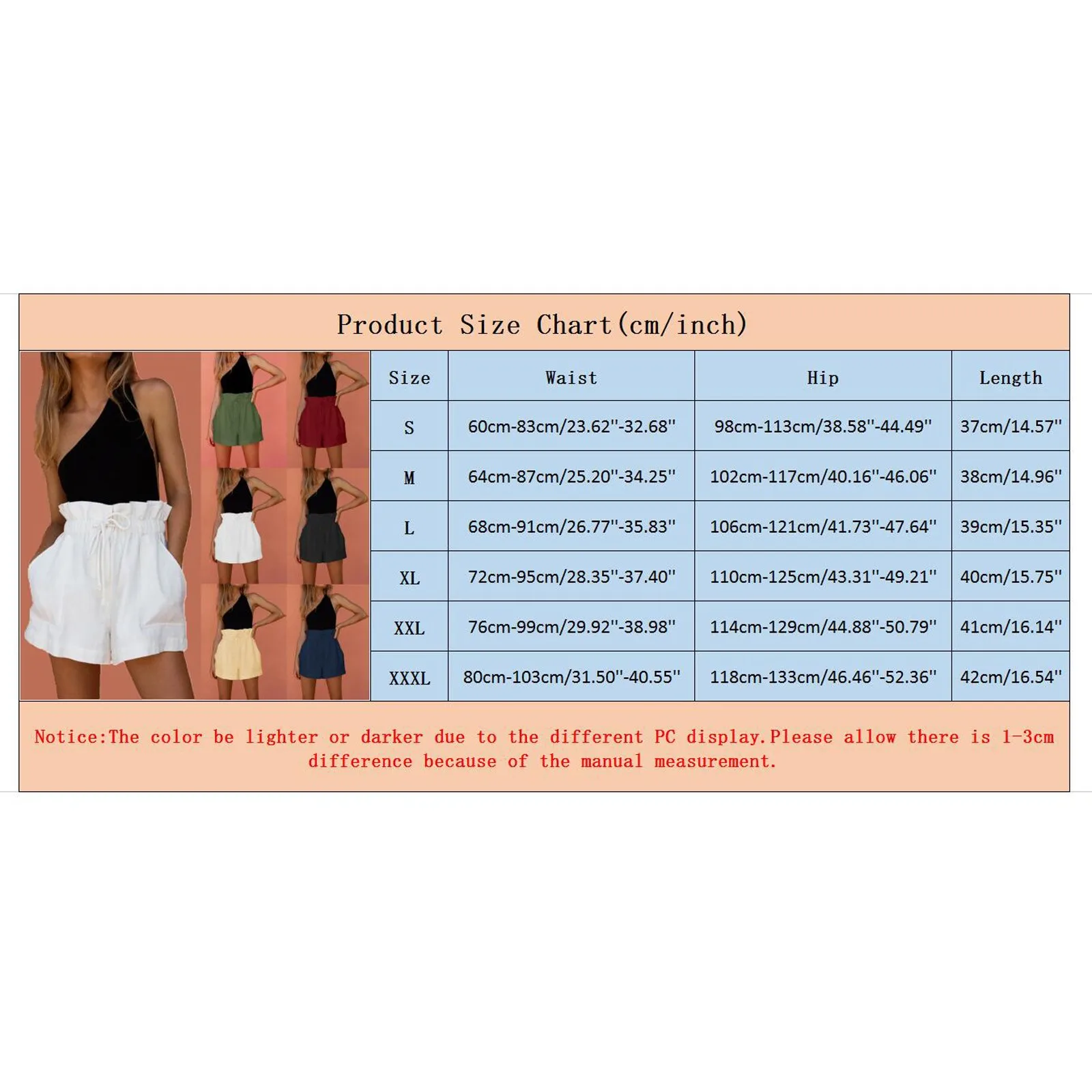 

New Summer Shorts Women Pocket Polyester High Waist Knee Length Solid Casual Summer Sport Trousers Bow Drawstring Feminino