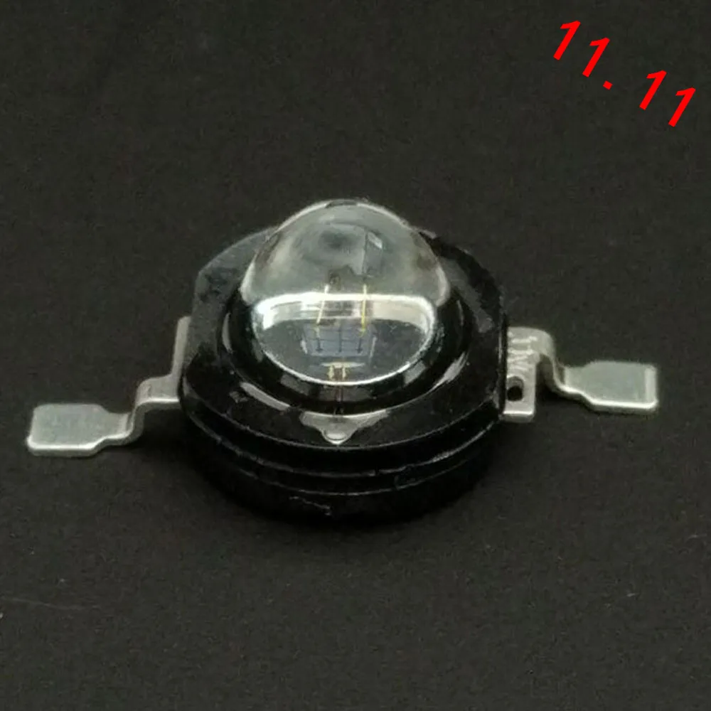 5 шт./лот 1 Вт Высокая мощность инфракрасный диод инфракрасный светодиод 850nm ИК лампа для невидимого наблюдения CCTV камера 60 градусов или 120 градусов