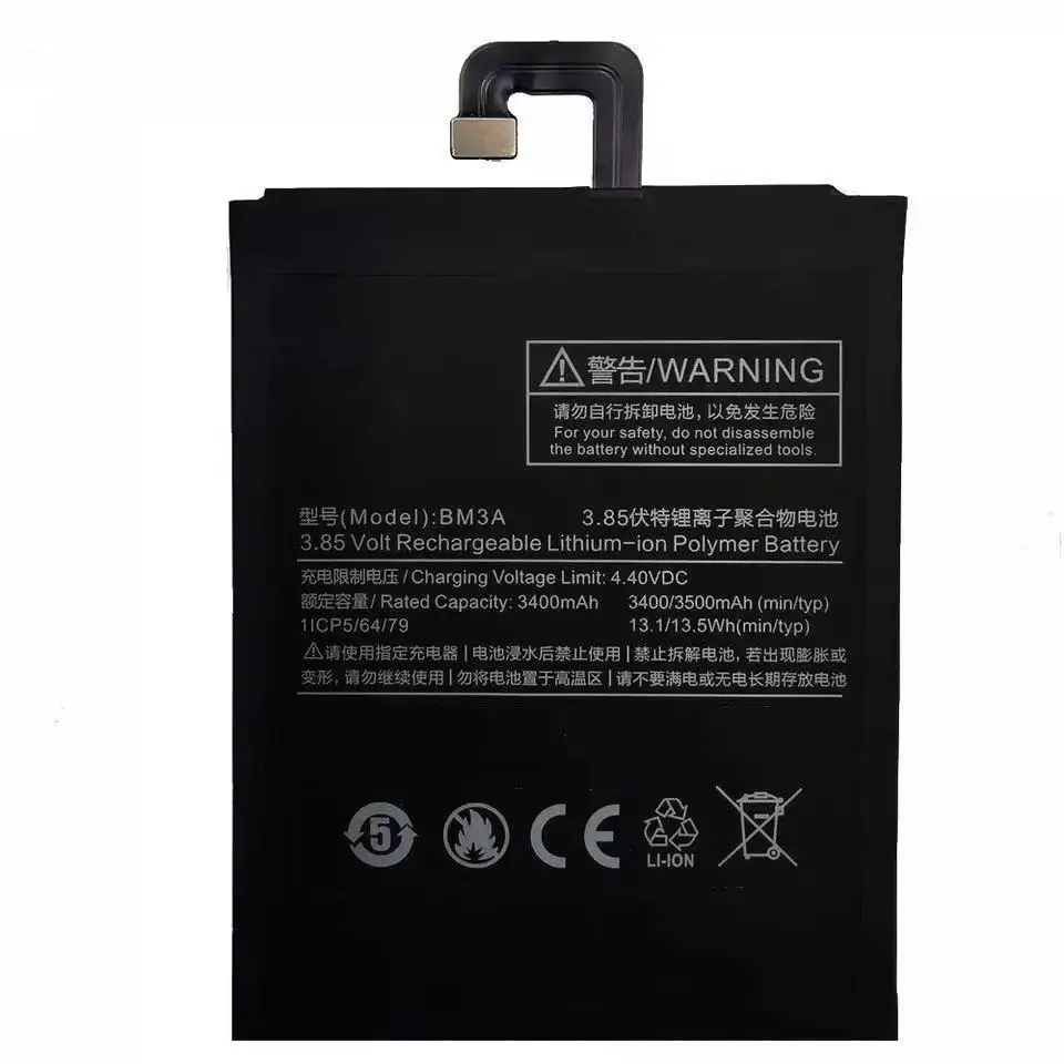 

Suitable for millet Note3 mobile phone Pool BM3 A high capacity lithium battery small Ni Note 3 built-in battery board