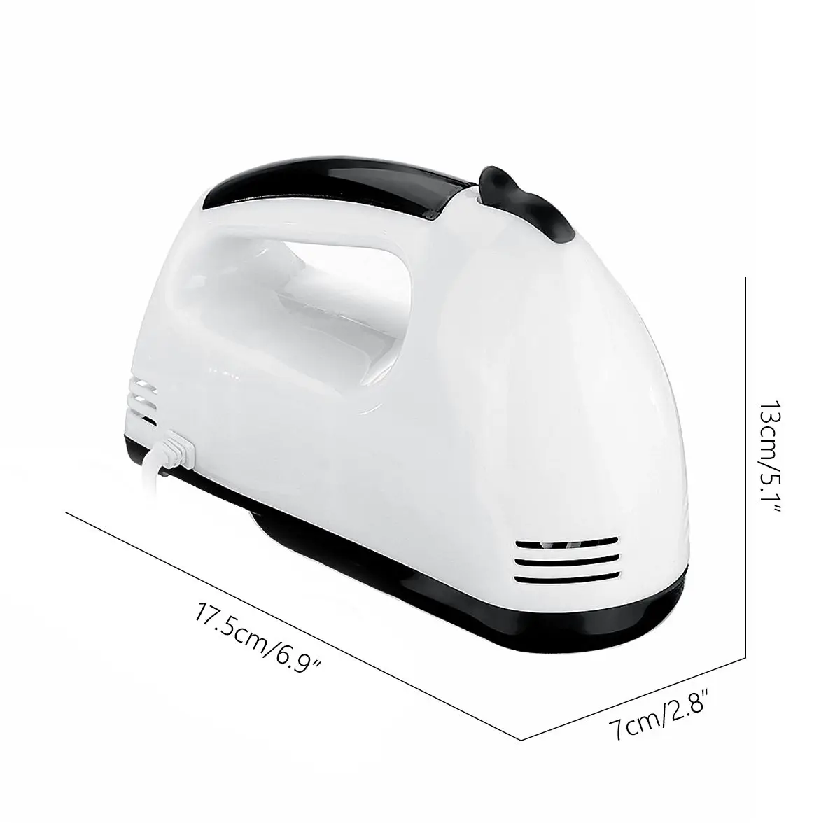 

7 Speed Mini Mixer Electric Food Blender Multifunctional Handheld Mixer Egg Beater Automatic Cream Food Cake Baking Dough Mixer