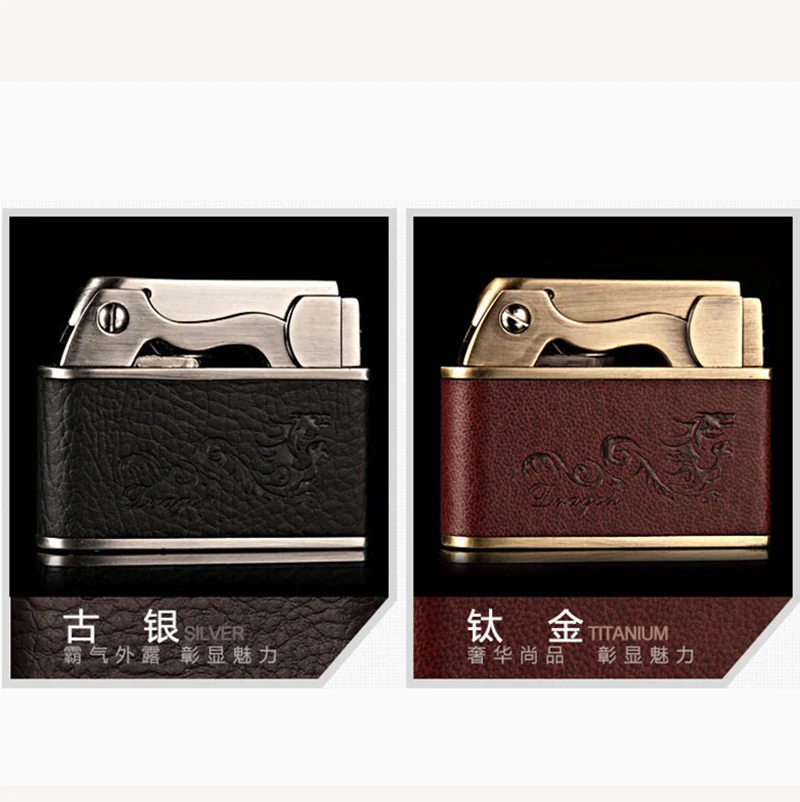 Jobon ветрозащитная зажигалка супер тонкая медная чистая креативная ретро старая