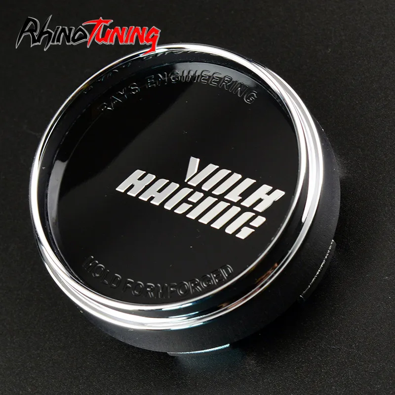 4 шт. 66 мм 63 для гоночных колес Rays Volk колпачки центральной ступицы серебристые и