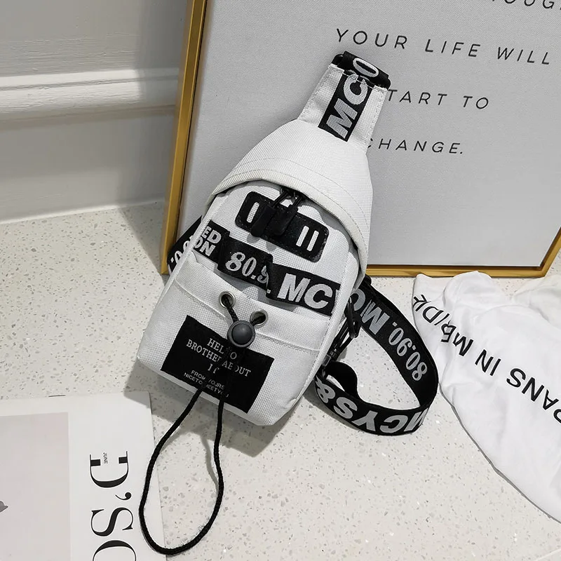 Повседневная нейлоновая сумка-мессенджер сумка на плечо нагрудная сумки для