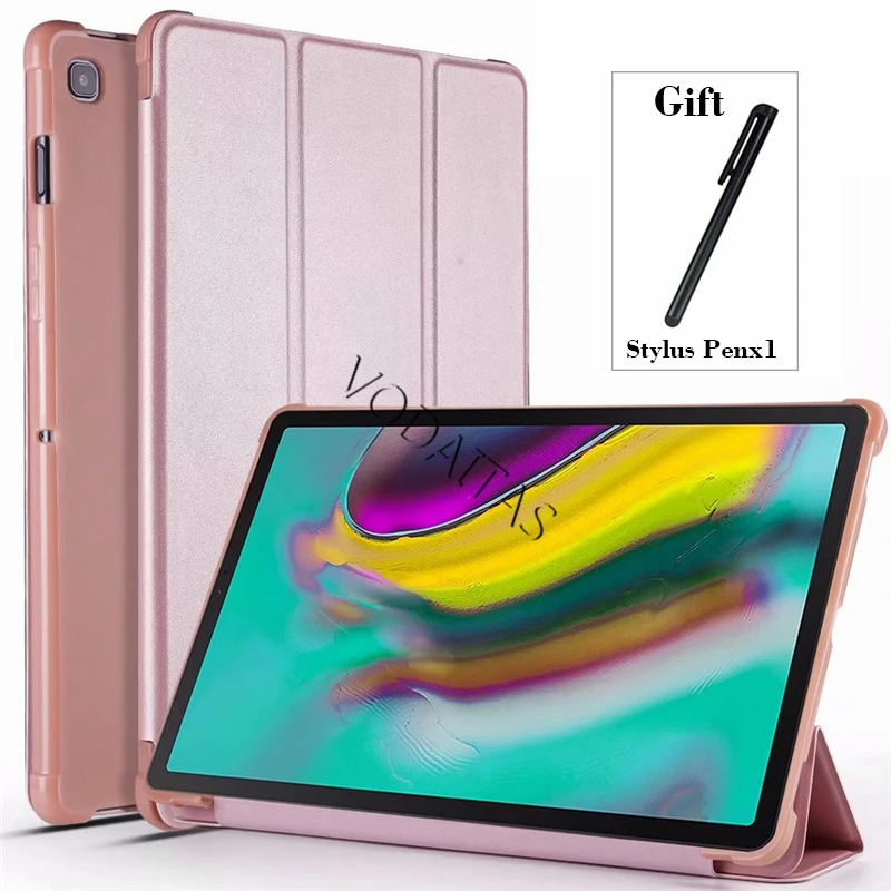 

Case For Samsung Galaxy Tab A7 10.4'' 2020 Flip Trifold Stand PU Leather Full Smart Auto Wake Cover For SM-T500 T505 T507 Cases