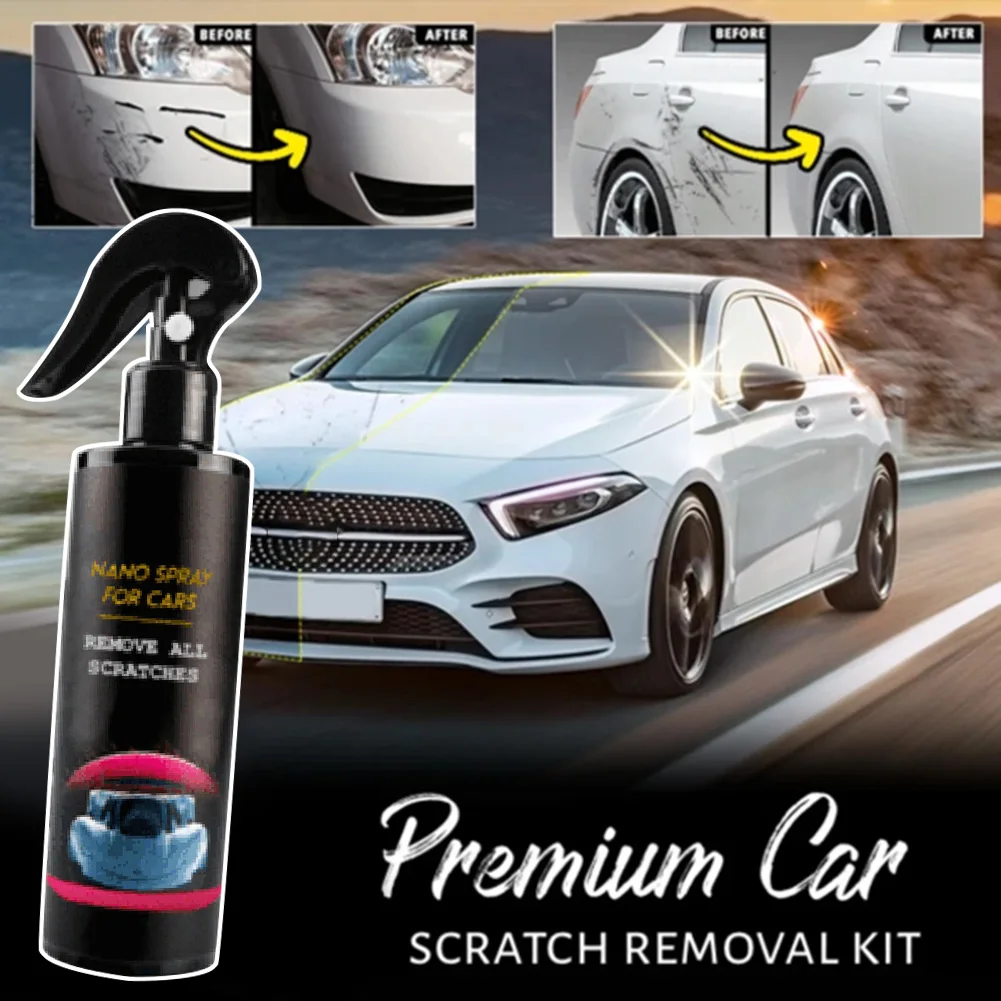 

2021 Car Scratch Repair Nano Spray Ceramic Coating Car Paint Sealant Removes Any Scratch and Mark PR Sale