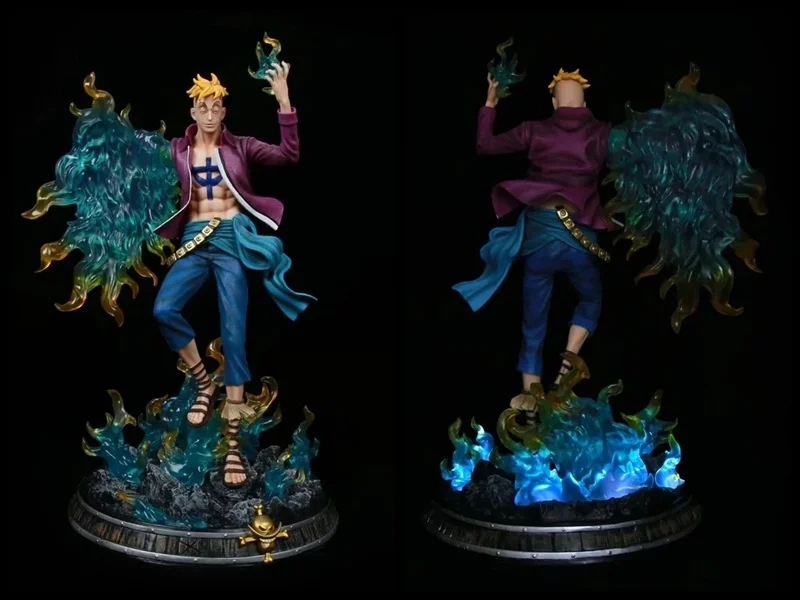 

Anime O.n.e.P.i.e.c.e GK Marco Fantasy Phoenix Statue Can Illuminate Boxed Figure About 48cm