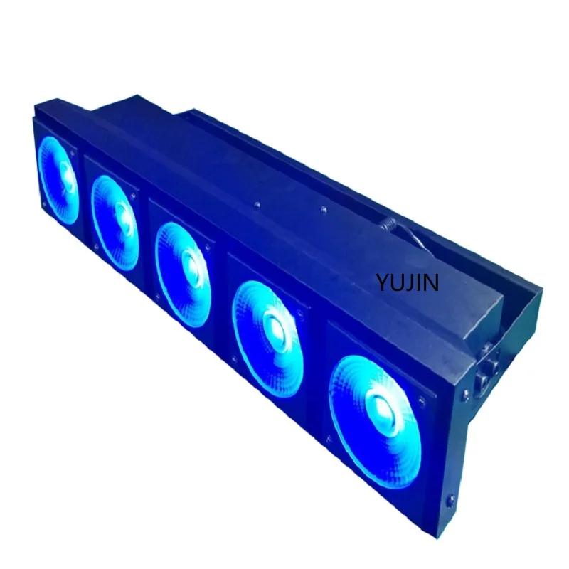 Сценическое профессиональное освещение 5 глаз 5x30 Вт RGB 3 в 1 COB Светодиодный