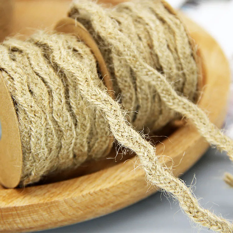 5 yard Creative braided rope DIY Wedding Birthday Decoration Rattan Gift Bouquet Packaging Rope | Дом и сад