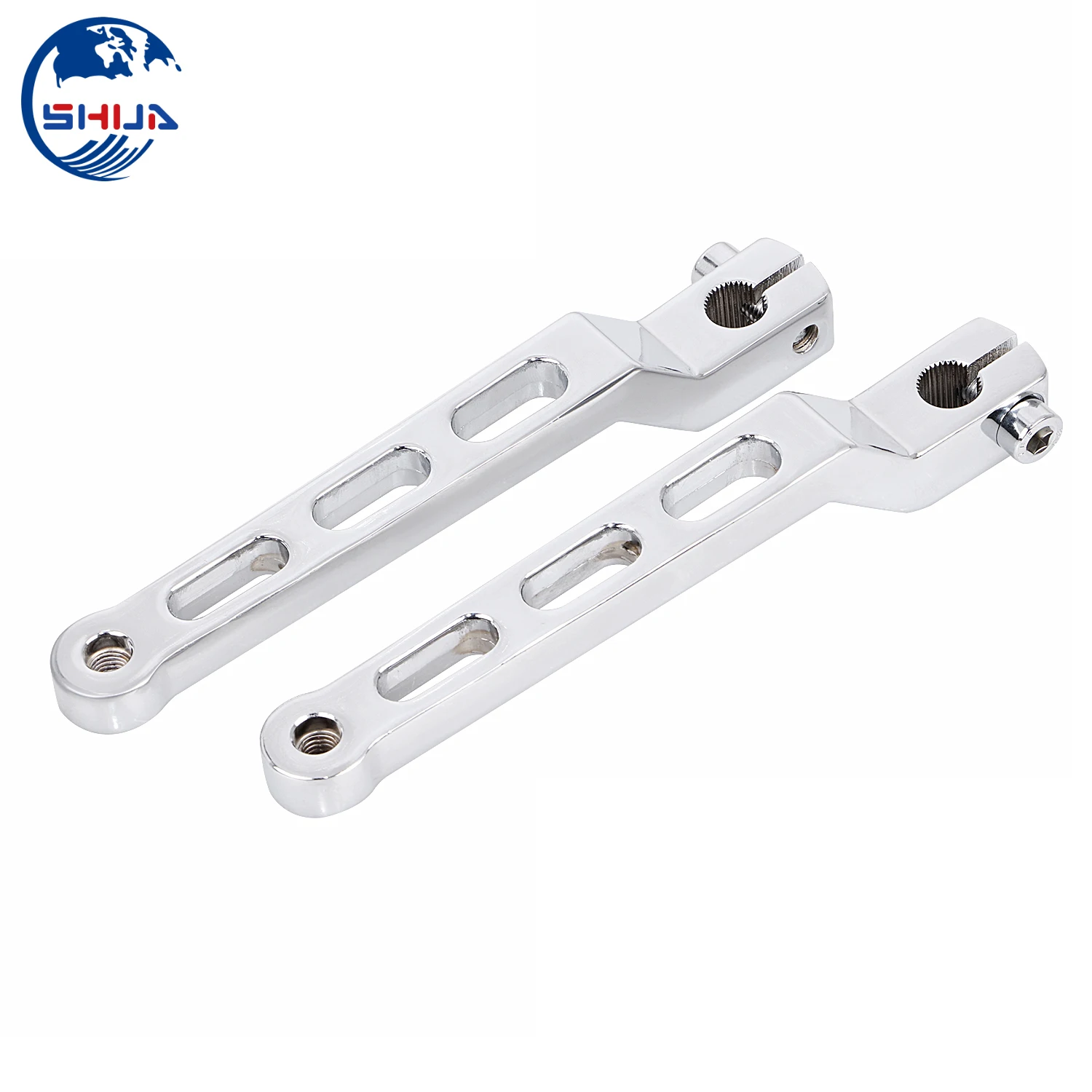 2x хром педаль переключения передач Рычажные рычаги пятки носок переключатель