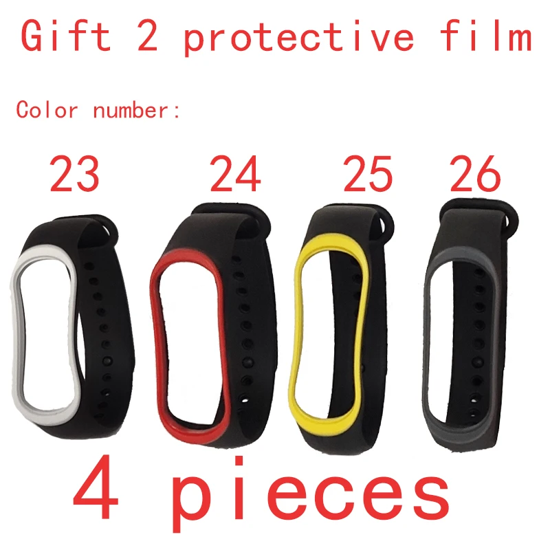 M Для xiaomi mi band 4 ремешок браслет часы силиконовый ремешок для xiaomi mi band 3 браслет mi band 4 NFC анти-потеря ремешок - Цвет: M