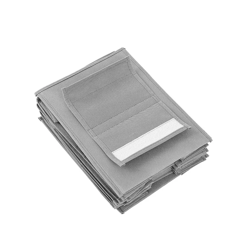 

Non woven storage hanging bag 10 layer underwear shoes sorting rack wardrobe closet organizer package bag