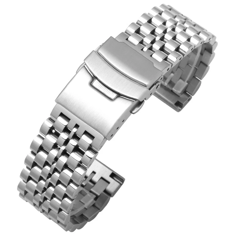 Ремешок из нержавеющей стали для Amazfit GTS GTR 2/2e металлический черный серебристый