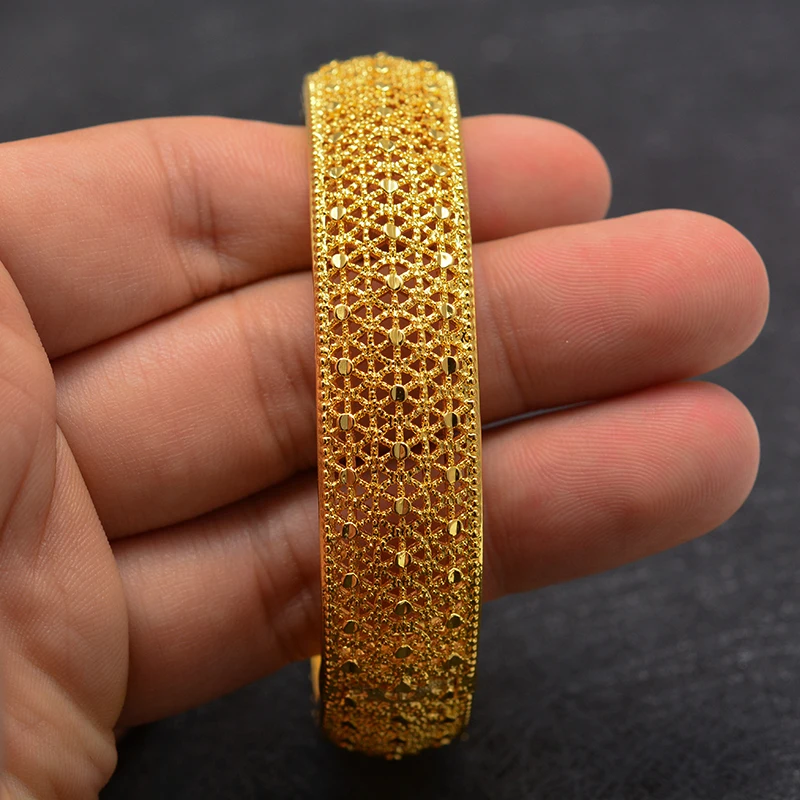 Женский браслет золотого цвета Nigeri свадебный в африканском стиле подарок на день