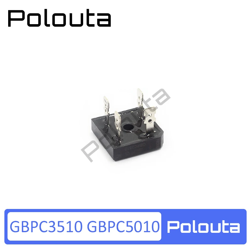 Polouta Gbpc5010 Gbpc3510 S35vb100 Single-Phase Bridge Rectifier Skateboard Support High Current Capacitor Protection Board | Электронные