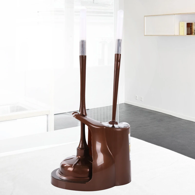 eco friendly toilet brush and plunger set nordic bathroom no dead corners cleaning tools holder brosse toilette fixture free global shipping