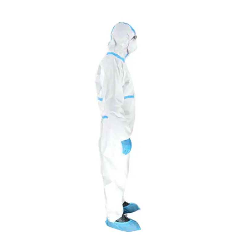 

Disposable Coveralls Dust-proof Clothes Man Isolation Clothes White Labour Suit Universal Security Protection Clothing Lab Coat