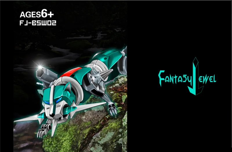 Фантазия драгоценный камень FJ BSW02 зеленого льва Voltron защитник Вселенной