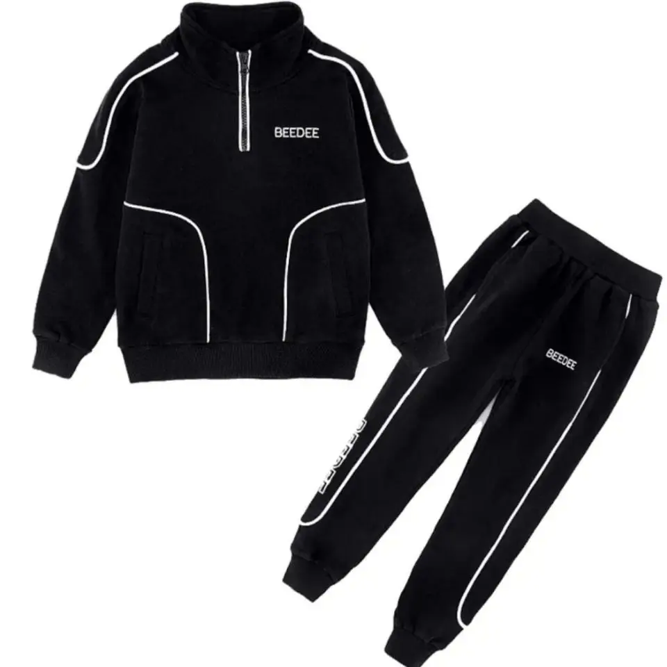 

Children Clothes Patchwork Clothes For Boys Outerwear +Pants Boys Clothes Set Spring Autumn Kids Tracksuit 3-13Y