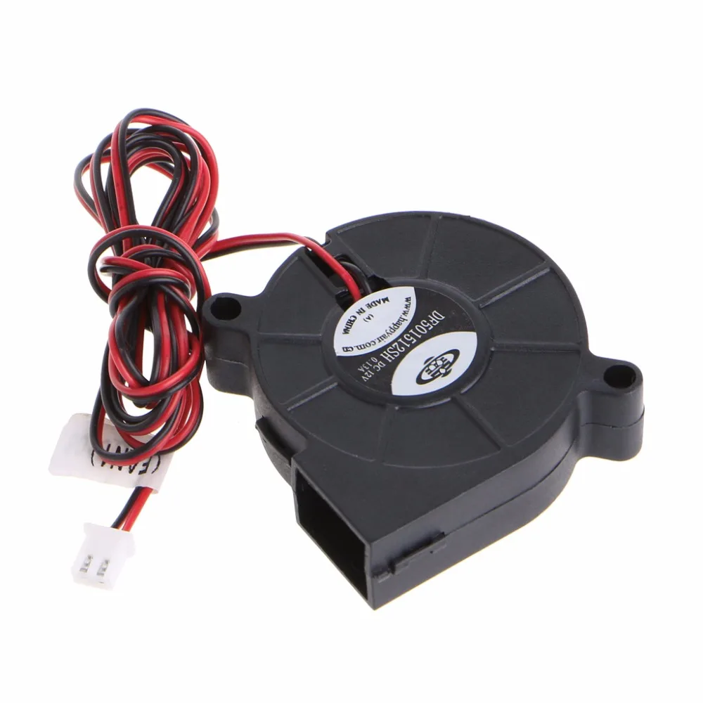 1Pc 12V DC 50mm Blow Radial Cooling Fan Hotend Extruder For 3D Printer-T4ME | Компьютеры и офис