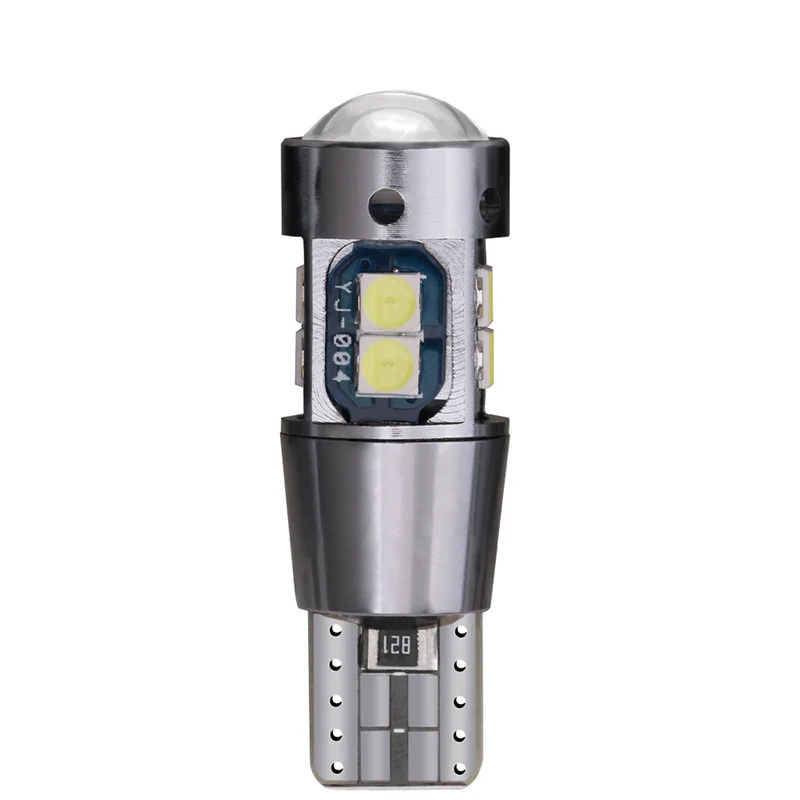 1 шт. Canbus T10 W5W 3030SMD 10 светодиодный купольный светильник для чтения салона