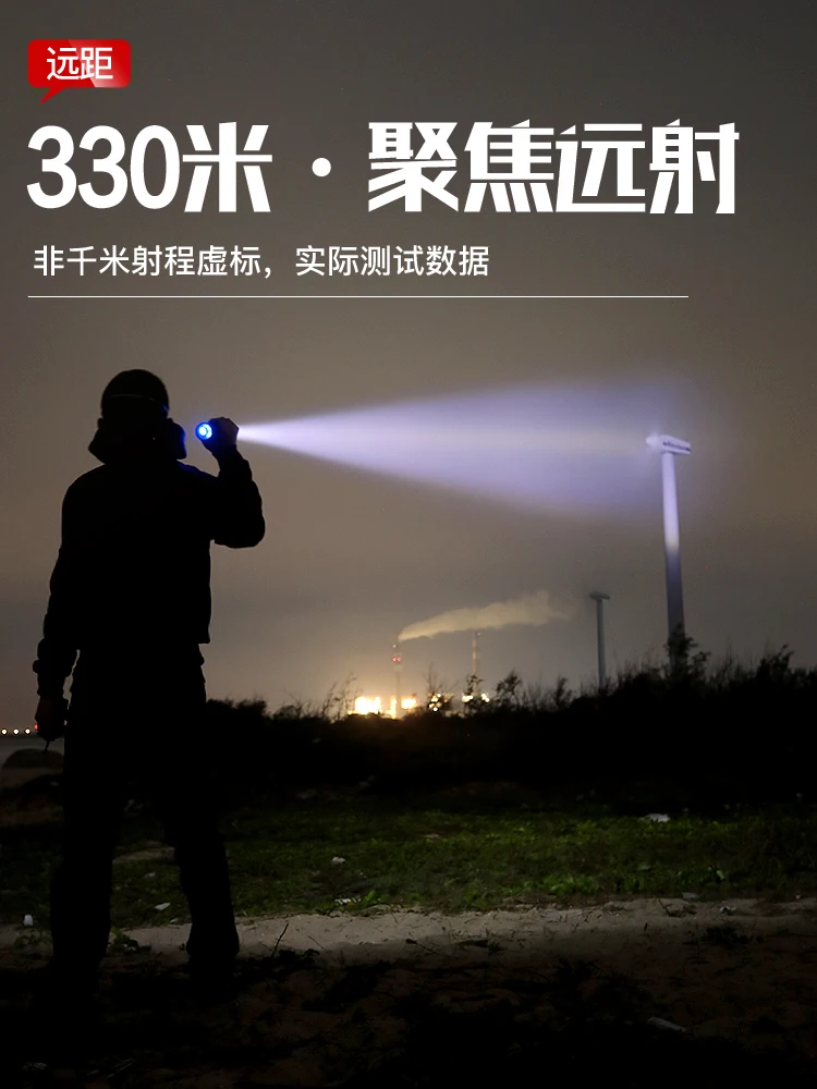 Barato Linterna Portátil Para Acampar, Dispositivo De Seguridad Con Usb, Banco De Energía, Potente Luz Flash, Mini Linterna Jetbeam, Equipo Al Aire Libre