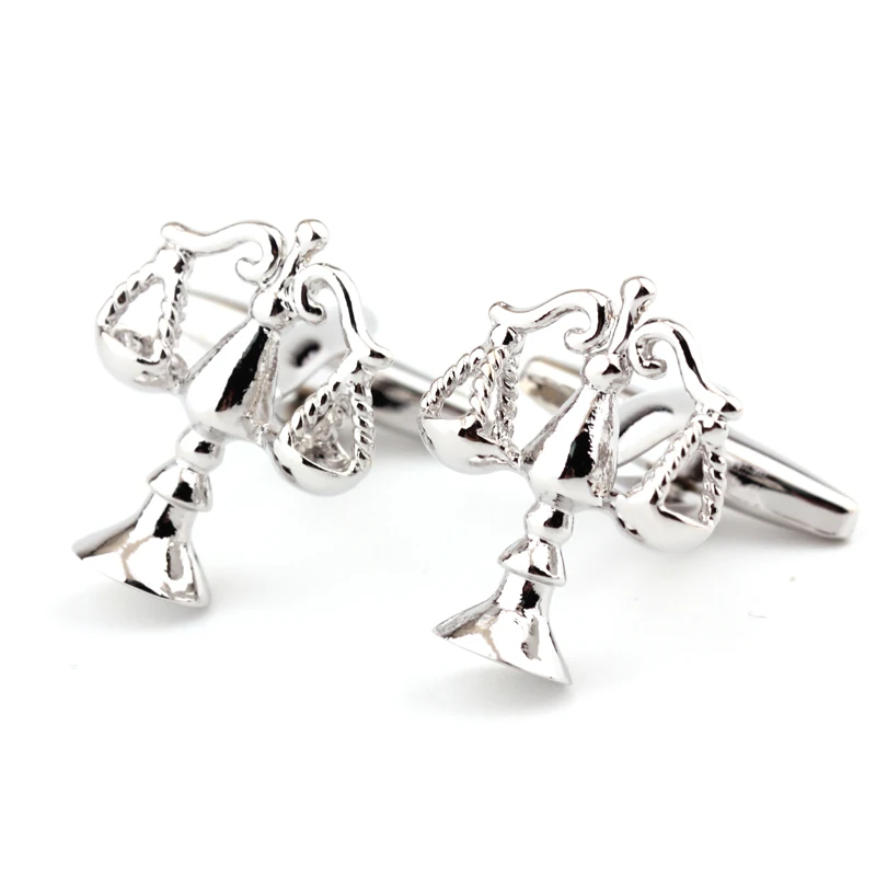 Бесплатная доставка баланс Запонки &quotвесы&quot для мужчин ювелирные изделия