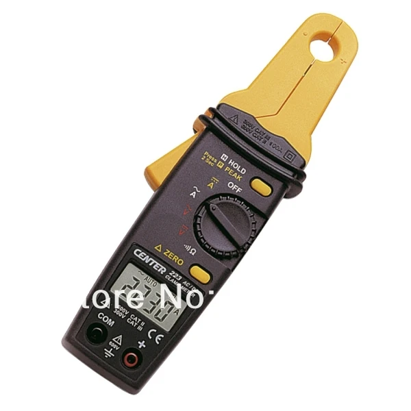 

CENTER-223 Mini AC/DC Clamp Meter (High Resolution)