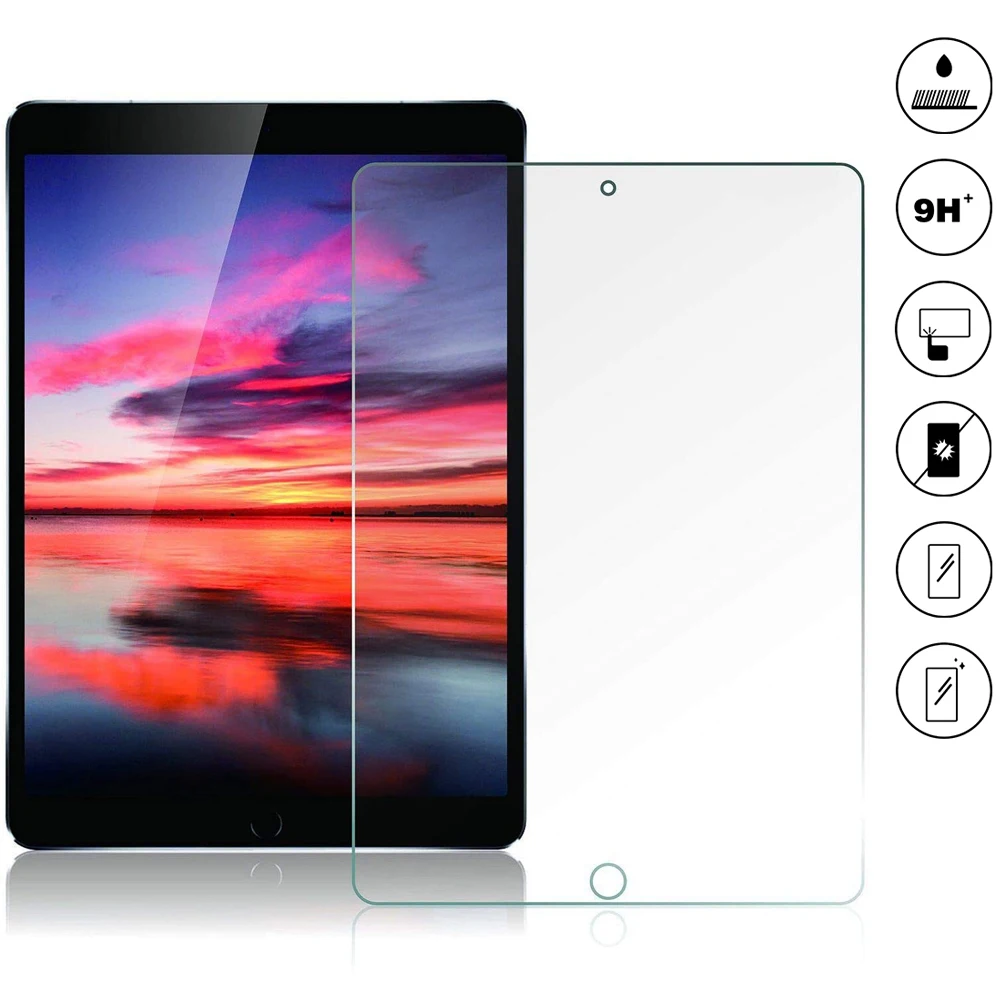 Для 2019 iPad 10 2 2020 Pro 11 Air 3 5 защита экрана из закаленного стекла для 9 7 4 6 поколения Mini