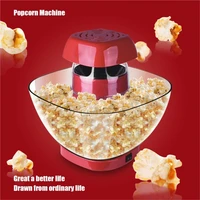 220v electric popcorn machine oil free air fryer popcorn maker machine home made diy popcorn movie snack kids gift kitchen bakin