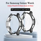 Новый защитный чехол для Samsung Galaxy Watch 4 40 мм 44 мм, мягкий ТПУ чехол, бампер, полная защита экрана, аксессуары для Galaxy Watch 4
