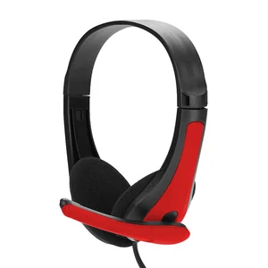 3 5mm headphone headset headband with mic wired headphones stereo playing gaming with microphone for computer laptop pc game free global shipping