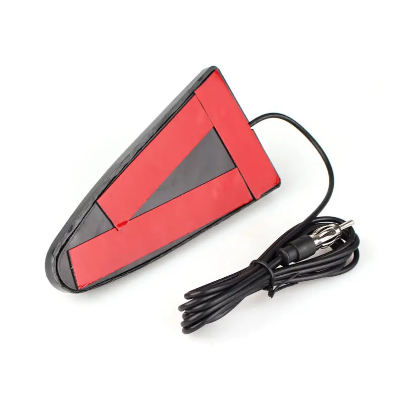 Авто радио антенна внешняя черная стерео крыша ABS украшение плавник