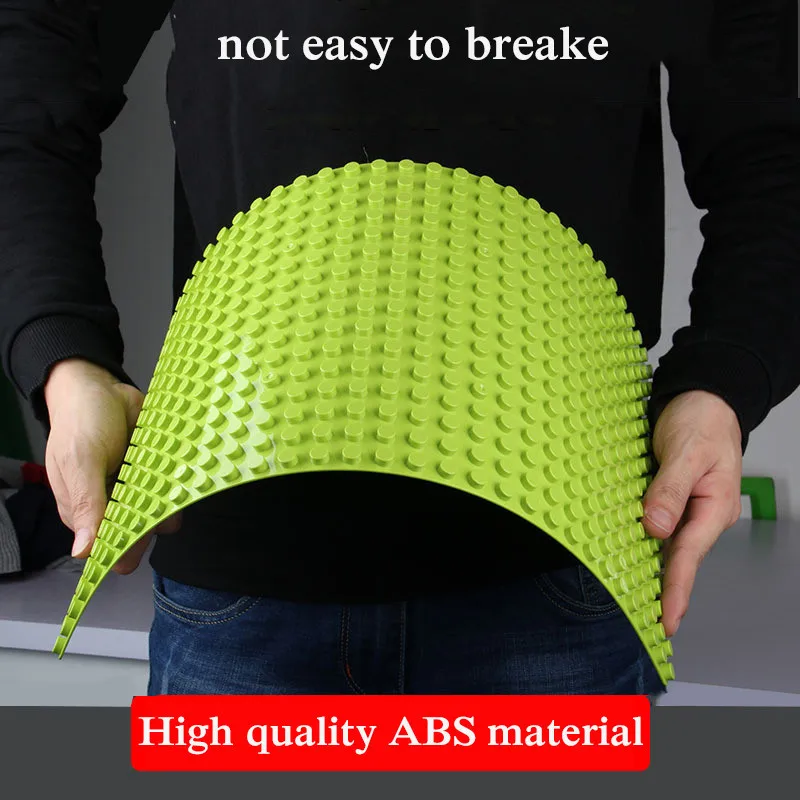 Новинка 16x32 точек 51x25 5 см большие кирпичи базовая пластина совместимая сделай сам
