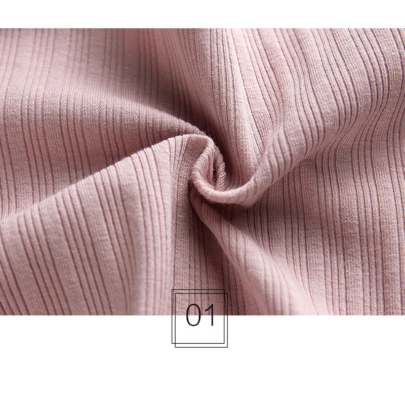 ROMEWEAR Ребристое хлопковое кружевное нижнее белье трусики милые Однотонные трусы