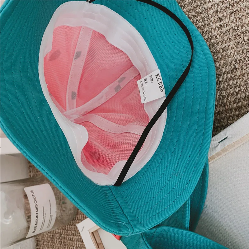 Parent-child Bucket Hat Men Women Summer Cap Kids Watermelon Print Bob Boys Girls Hip Hop Fishing Fisherman | Аксессуары для